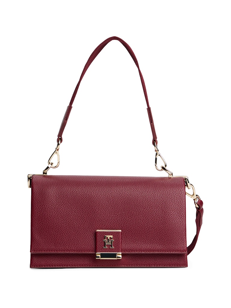 Tommy Hilfiger Kadın Bordo  Çapraz  El Çantası