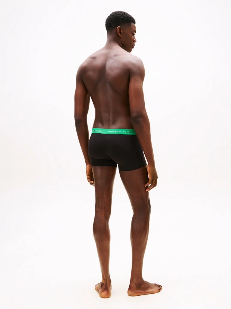 Tommy Hilfiger Erkek Siyah  Standart Boxer  Boxer