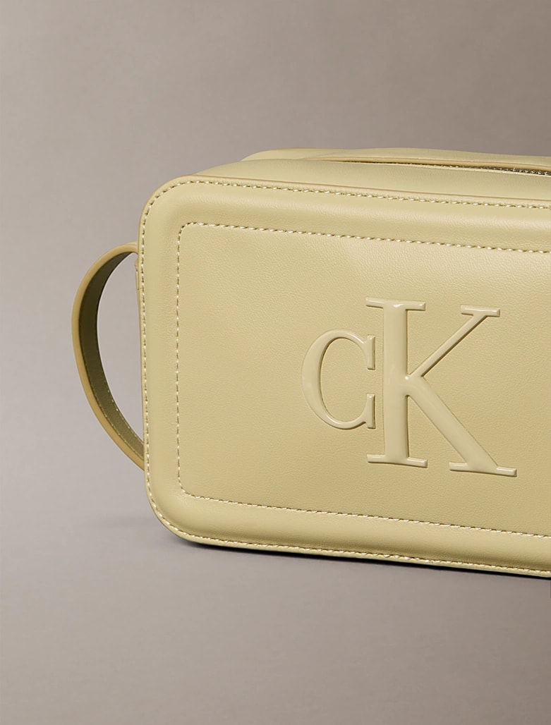 Calvin Klein Kadın Sarı Çapraz El Çantası