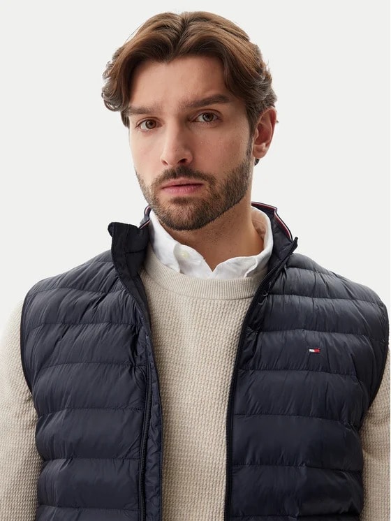 Tommy Hilfiger Lacivert Erkek Yelek