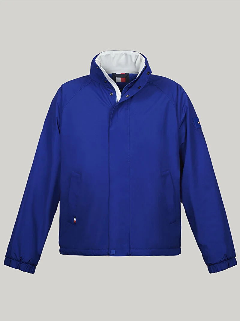 Tommy Hilfiger Erkek Poliamid Mavi Ceket