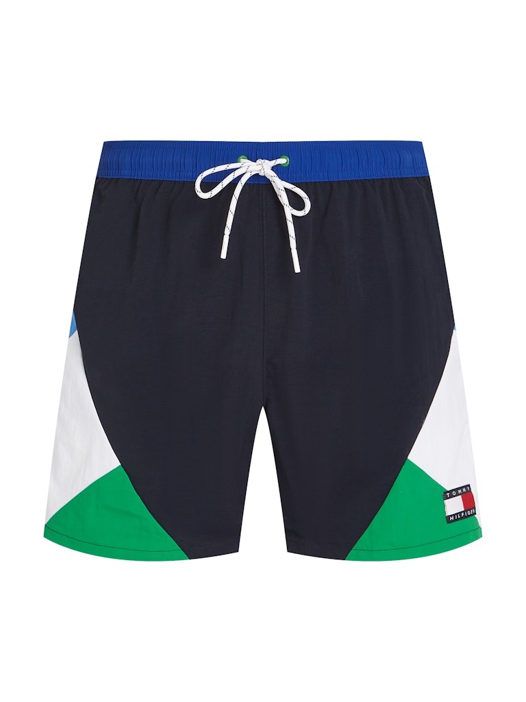 Tommy Hilfiger Lacivert Erkek Deniz Şortu - UM0UM03537DW5