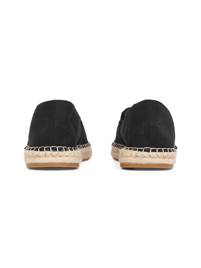 Calvin Klein Pamuk Siyah Erkek Espadril Ayakkabı - HM0HM01808BEH