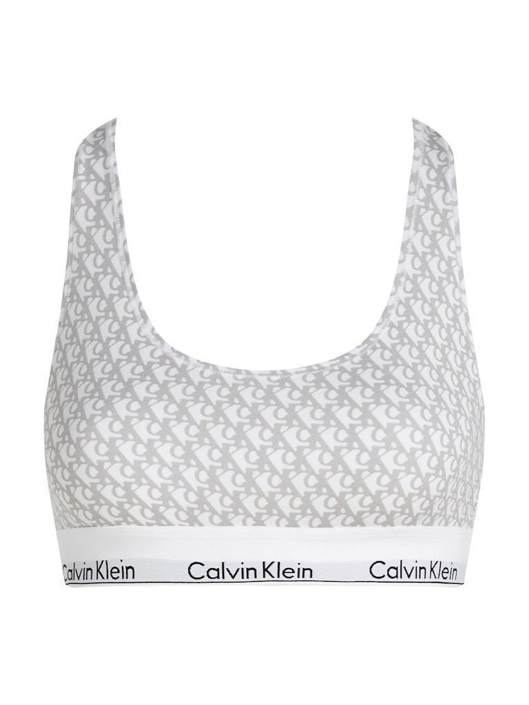 Calvin Klein Modal Çok Renkli Kadın Yüzücü Bralet - 0000F3785EVPR