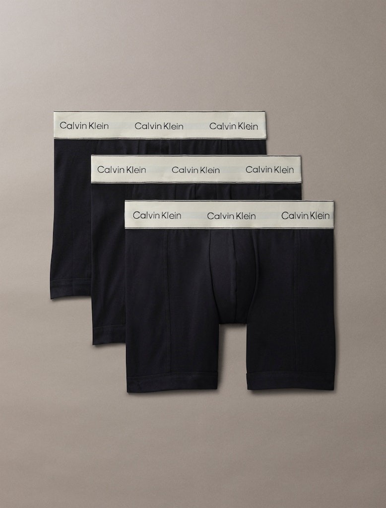 Calvin Klein Erkek Siyah Uzun Boxer