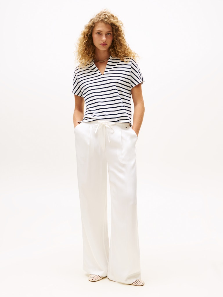 Tommy Hilfiger Kadın Polo Yaka T-Shirt