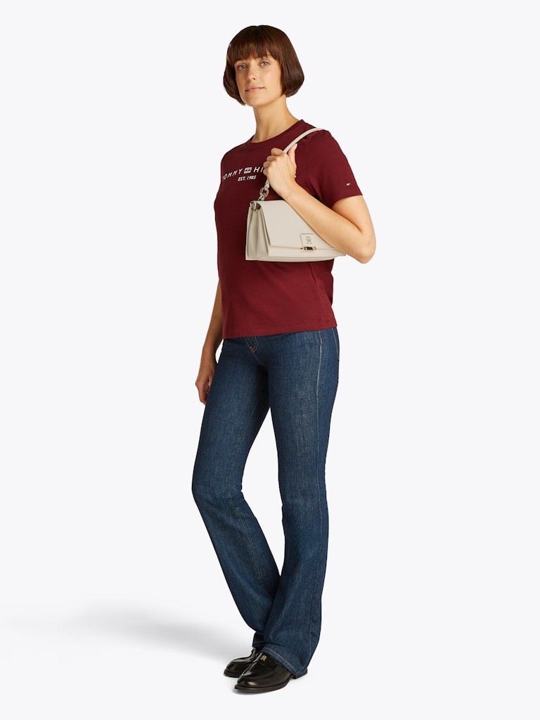 Tommy Hilfiger Bej Kadın Çapraz Çanta - AW0AW17216AA8