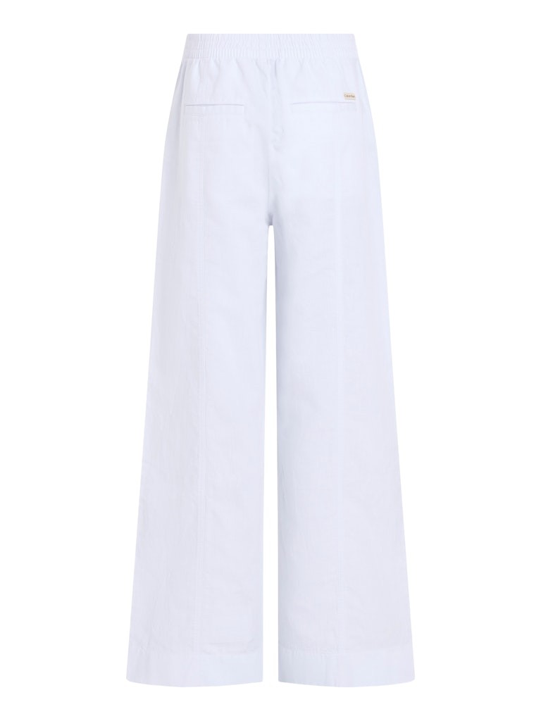Calvin Klein Keten Beyaz Kadın Soft Pantolon - J20J225340YAA