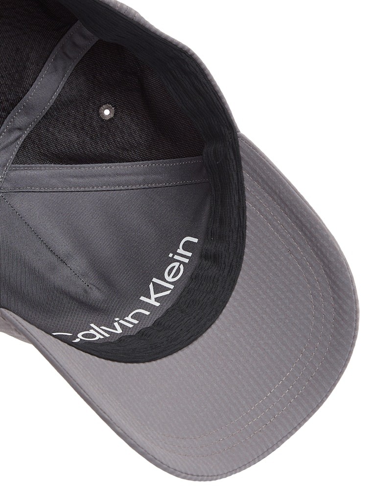 Calvin Klein Pamuk Gri Erkek Logolu Şapka - K50K512974P0W