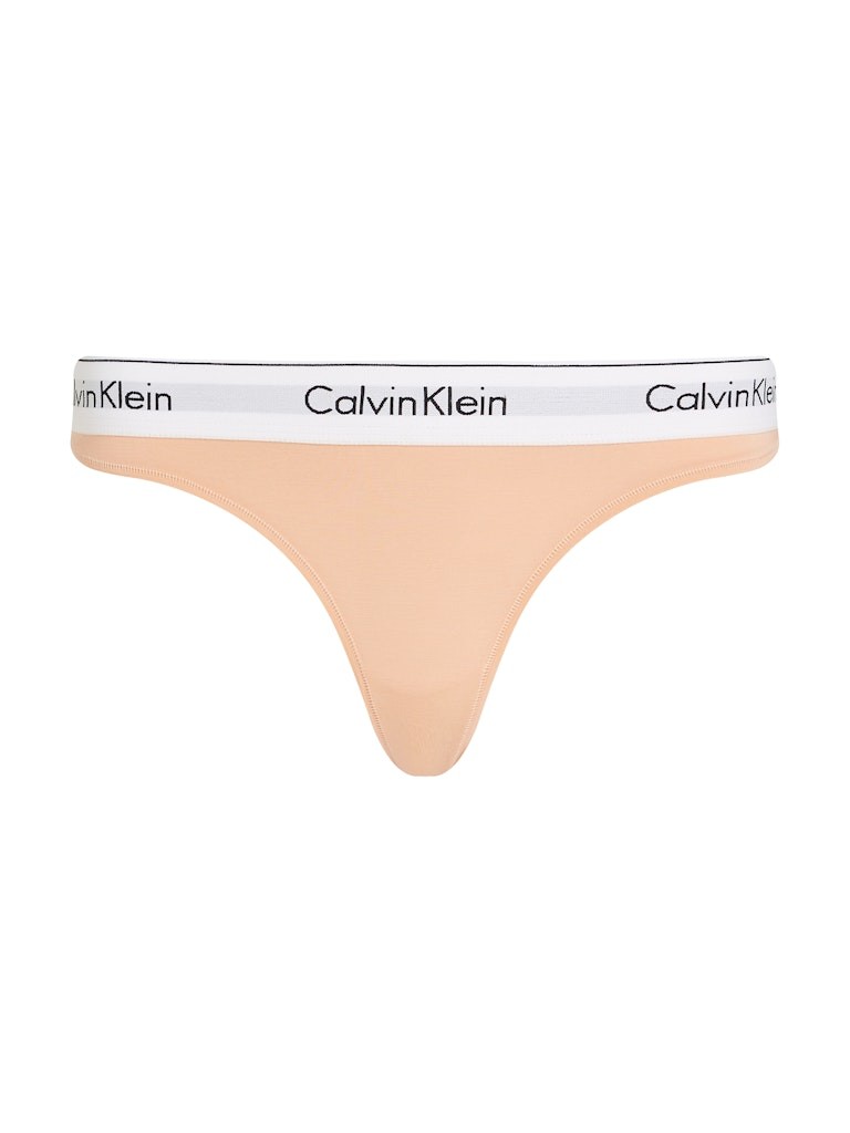 Calvin Klein Rejeneratif Pamuk Pembe Kadın Thong İç Çamaşırı - 0000F3786E5KD