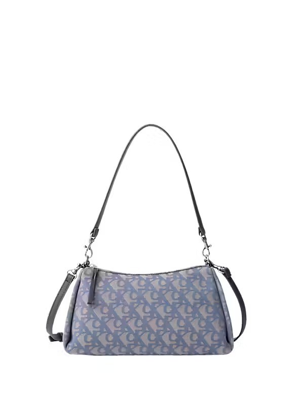 Calvin Klein Kadın Mavi Omuz Monogram  El Çantası - LV04K3142GZYX