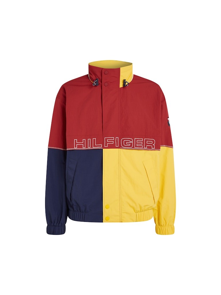 Tommy Hilfiger Poliamid Kırmızı Erkek Yelkenci Ceket - MN0MN00008XMO