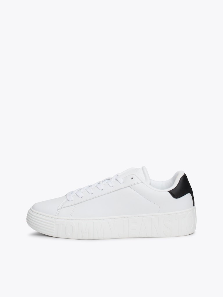 Tommy Hilfiger Erkek Beyaz Spor Ayakkabı & Sneaker