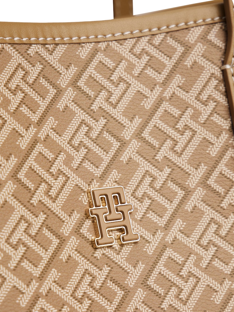 Tommy Hilfiger Kadın Kahverengi Tote El Çantası