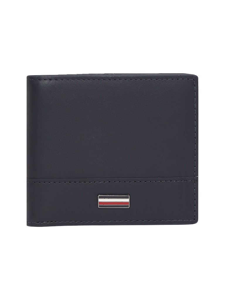 Tommy Hilfiger Deri Lacivert Erkek Katlanabilir Cüzdan - AM0AM13244DW6