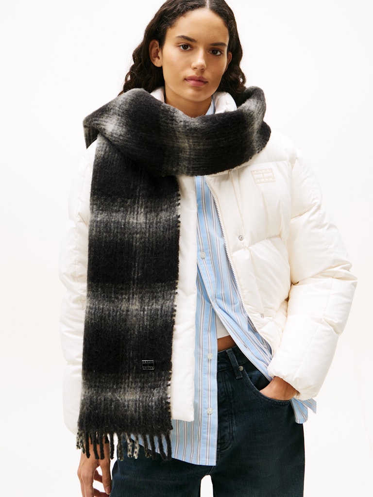 Tommy Hilfiger Kadın Gri Şal