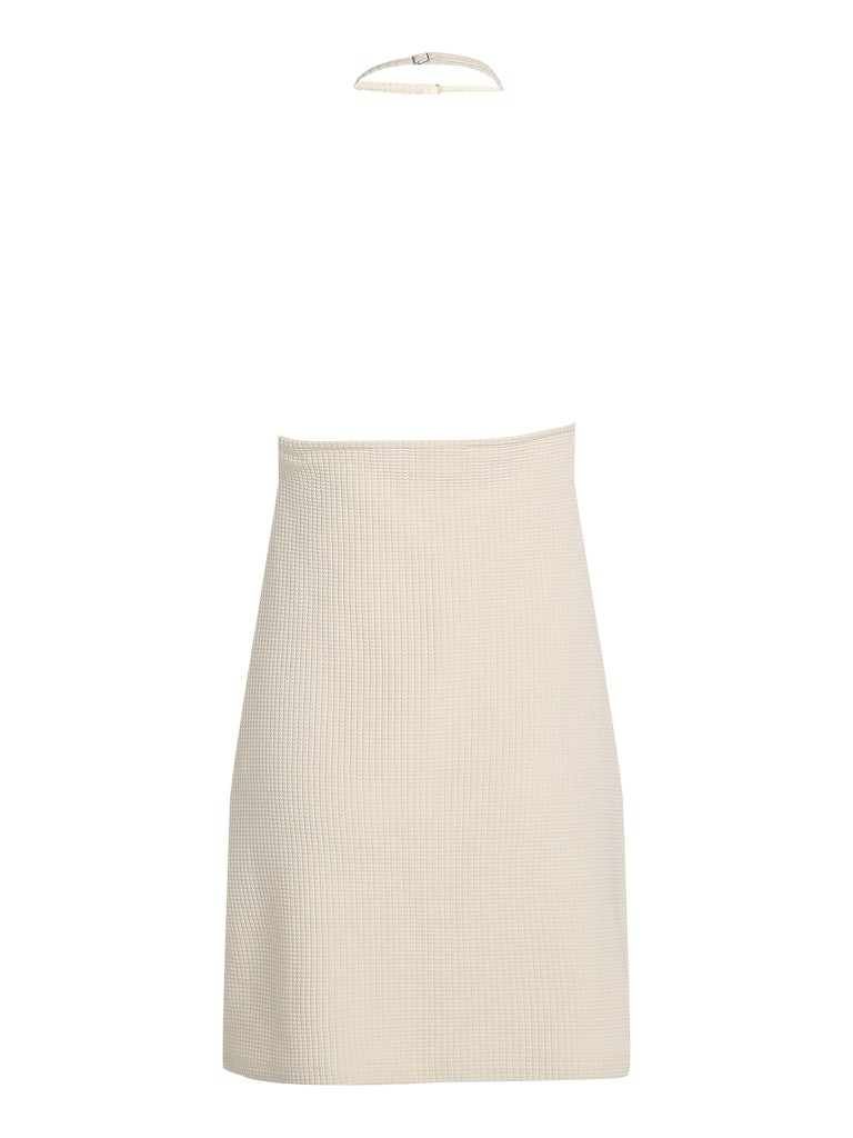 Calvin Klein Pamuk Bej Kadın Kolsuz Elbise - J20J225286CKS