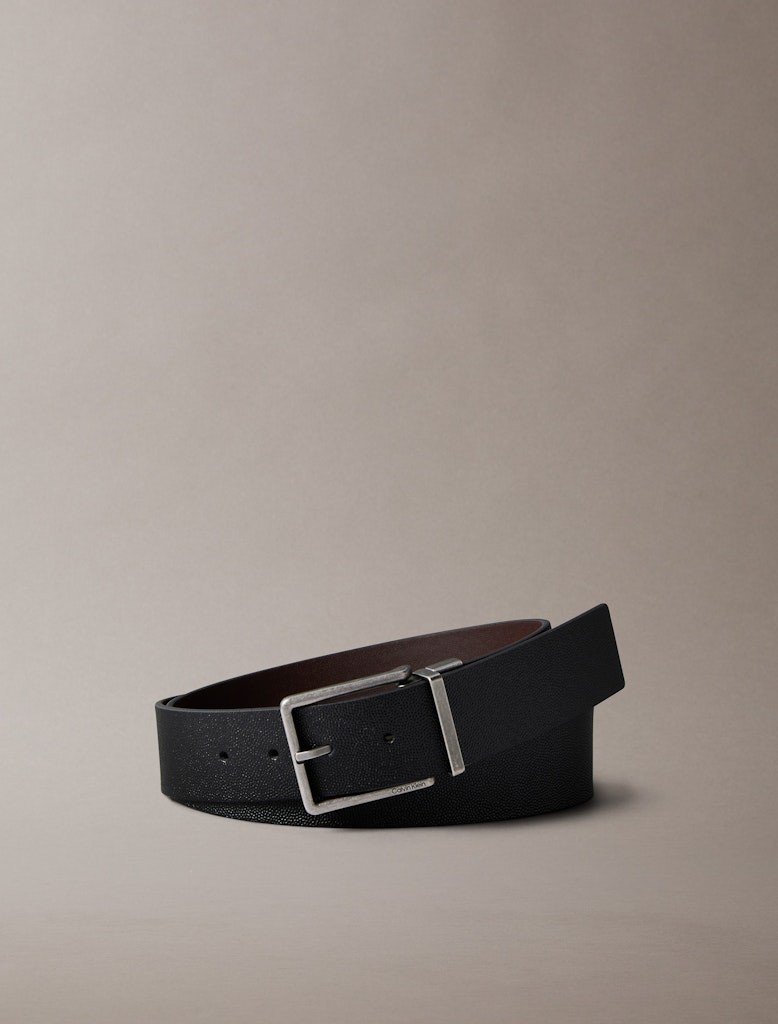 Calvin Klein Erkek Siyah Kemer 4 cm Kemer