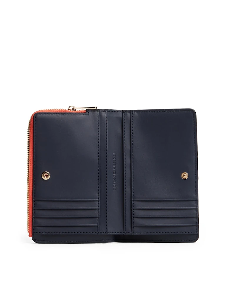 Tommy Hilfiger Kadın Turuncu  2'ye Katlanan  Cüzdan