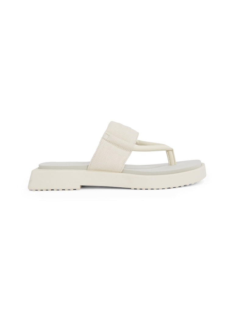 Calvin Klein Bej Kadın Parmak Arası Terlik - YW0YW01717AEO