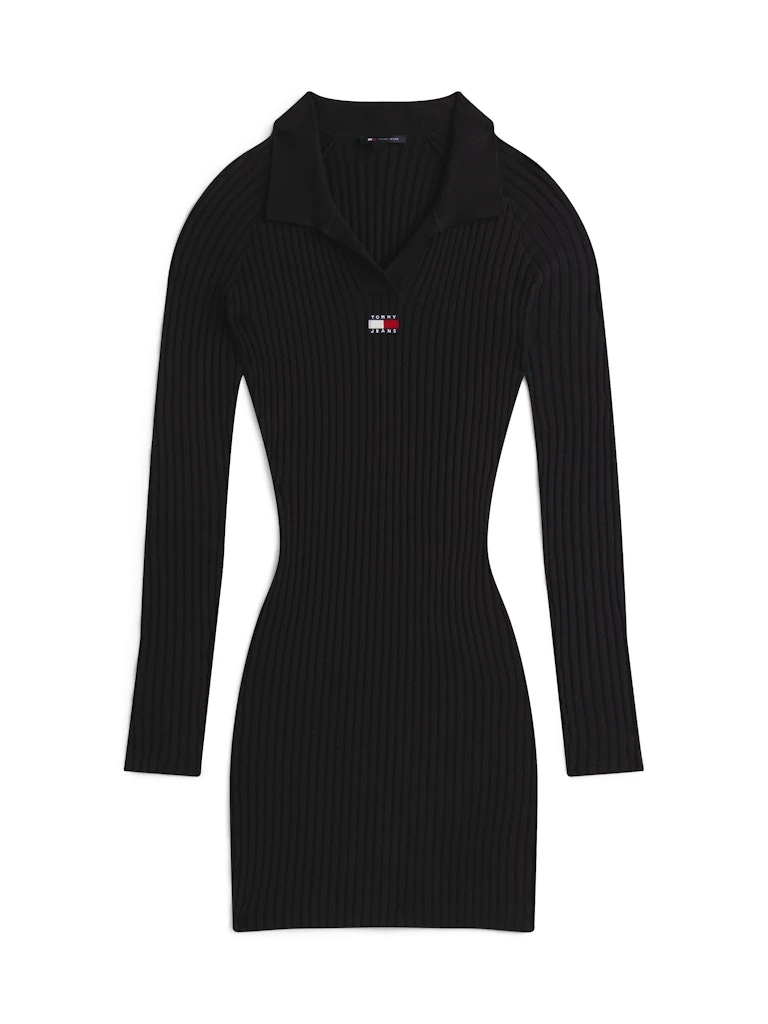 Tommy Hilfiger Kadın Siyah  Triko  Elbise