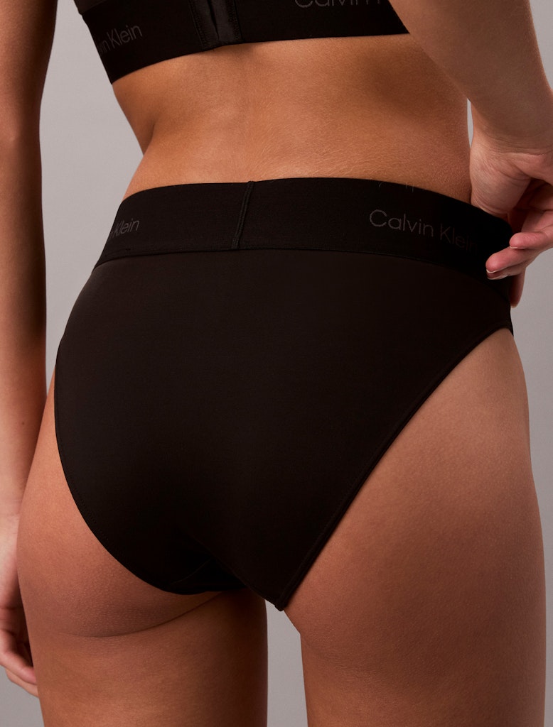 Calvin Klein Kadın Siyah  Bikini  Külot