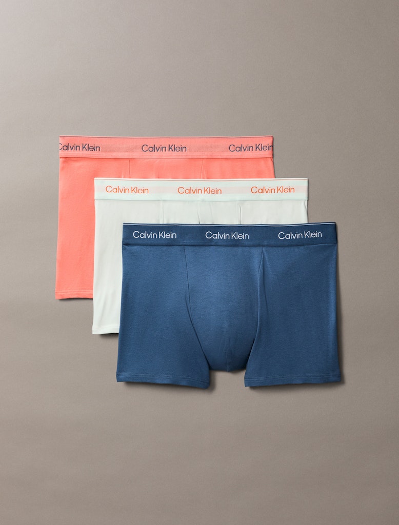 Calvin Klein Erkek Çok Renkli Pamuk Standart Boxer
