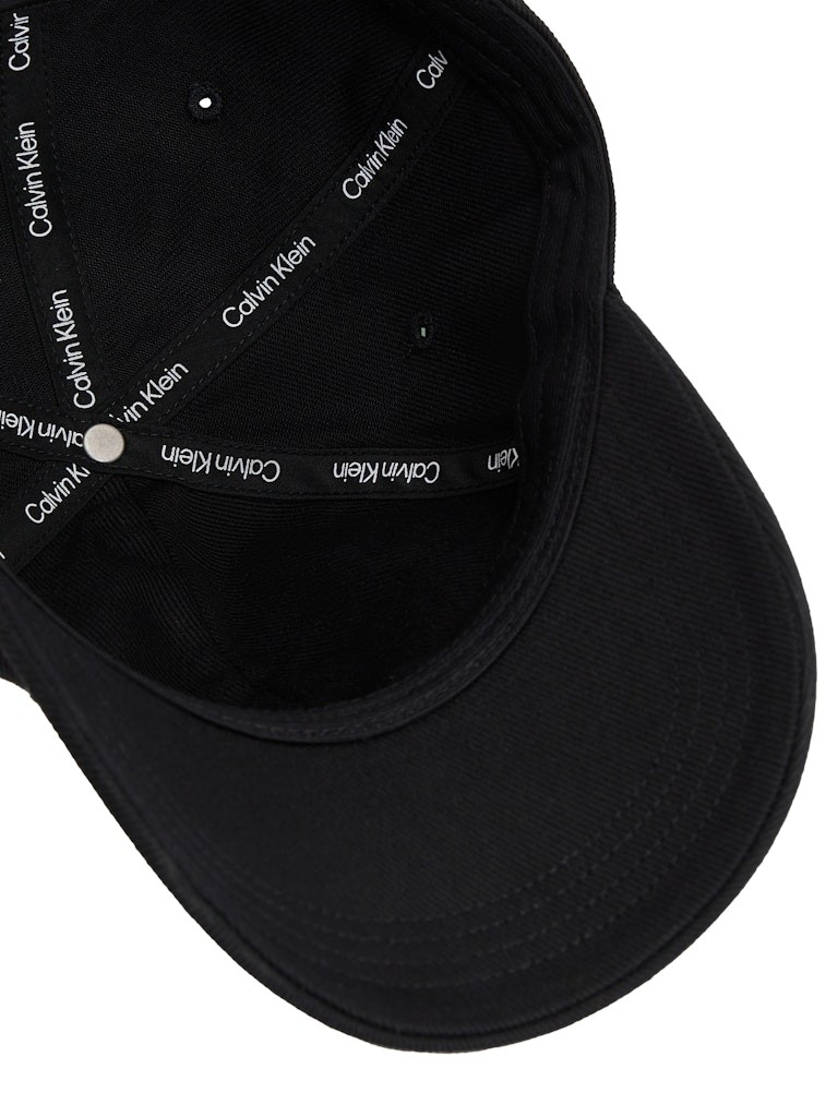 Calvin Klein Pamuk Siyah Erkek Logolu Şapka - LV04G5063GUB1