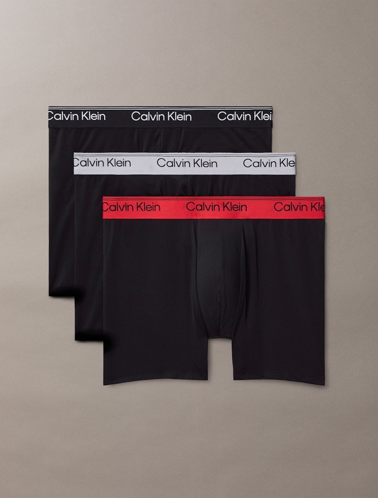 Calvin Klein Erkek Siyah Uzun Boxer