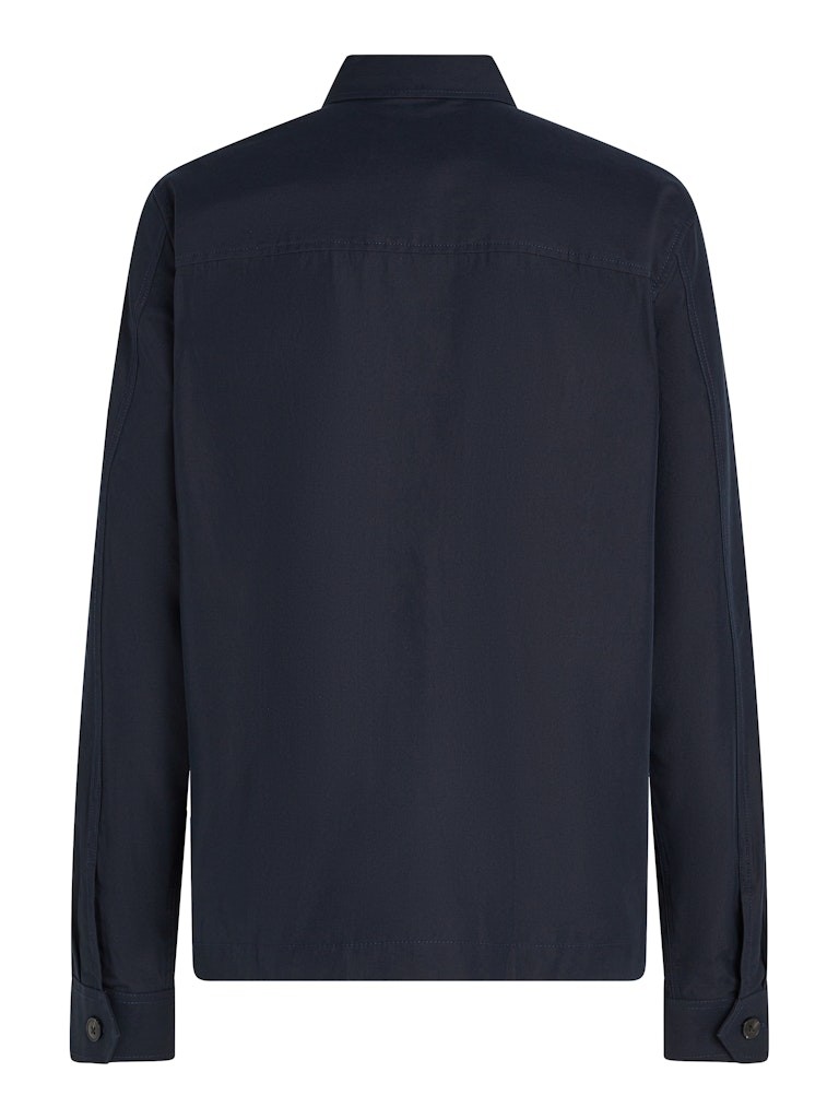 Tommy Hilfiger Pamuk Lacivert Erkek Gömlek Ceket - MW0MW38712DW5