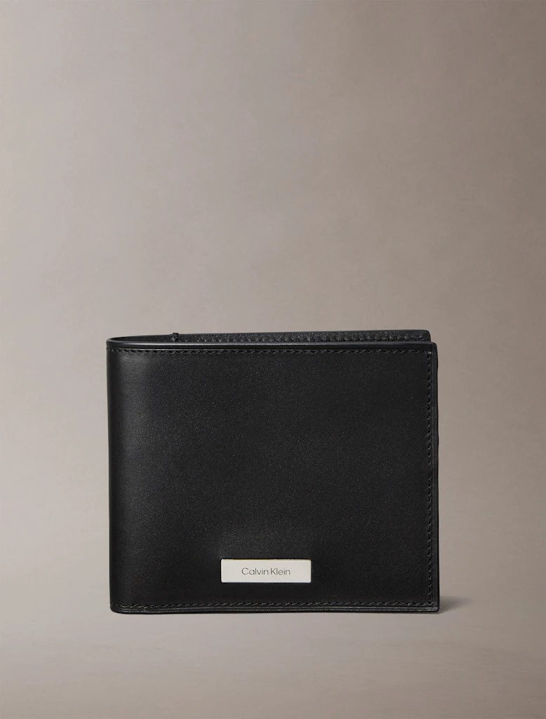 Calvin Klein Erkek Siyah Deri Kartlık Cüzdan
