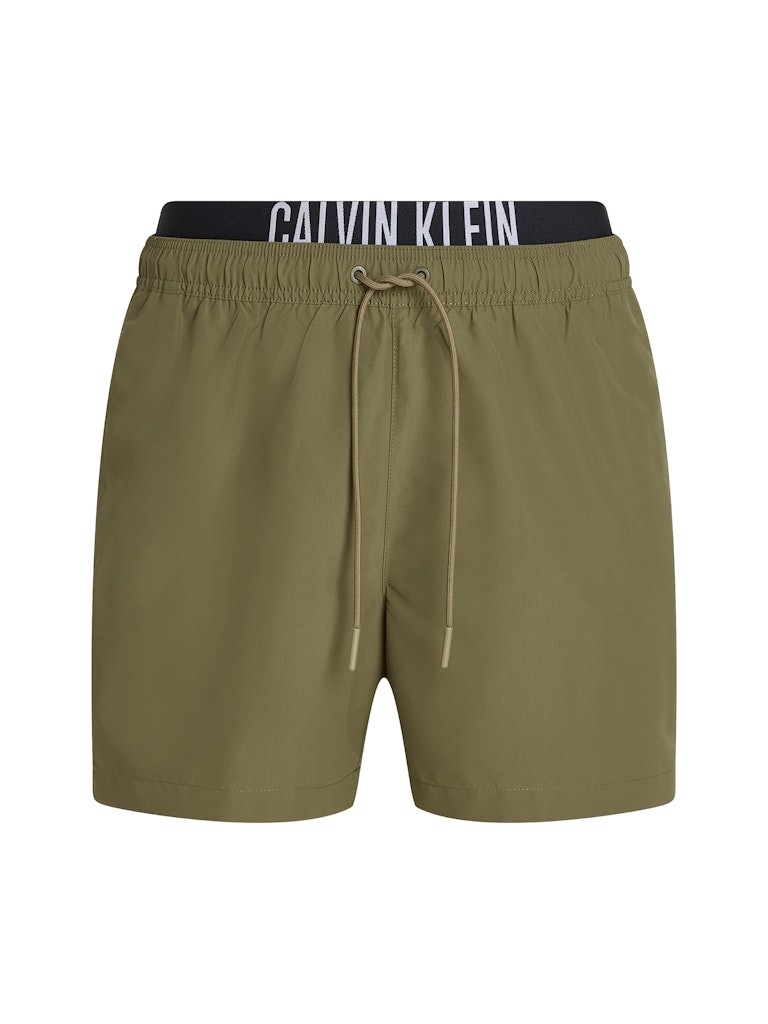 Calvin Klein Haki Erkek Deniz Şortu - KM0KM01093LB6