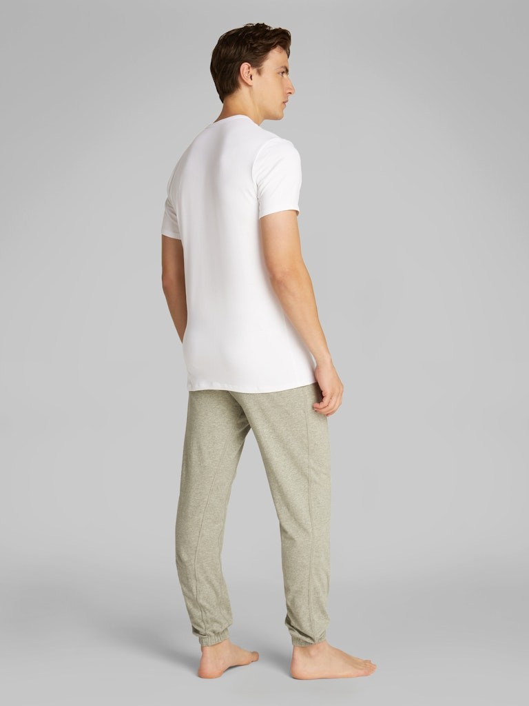 Calvin Klein Pamuk Beyaz Erkek 0 Yaka 3 lü Paket T-Shirt - LV00NB4185100