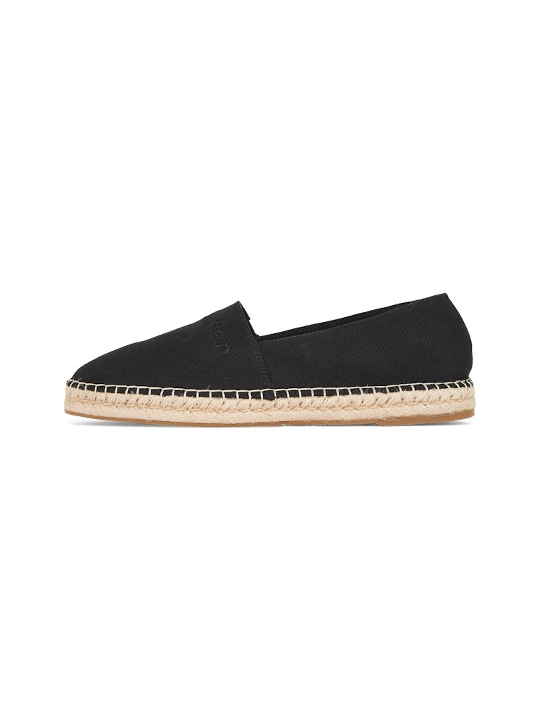 Calvin Klein Pamuk Siyah Erkek Espadril Ayakkabı - HM0HM01808BEH