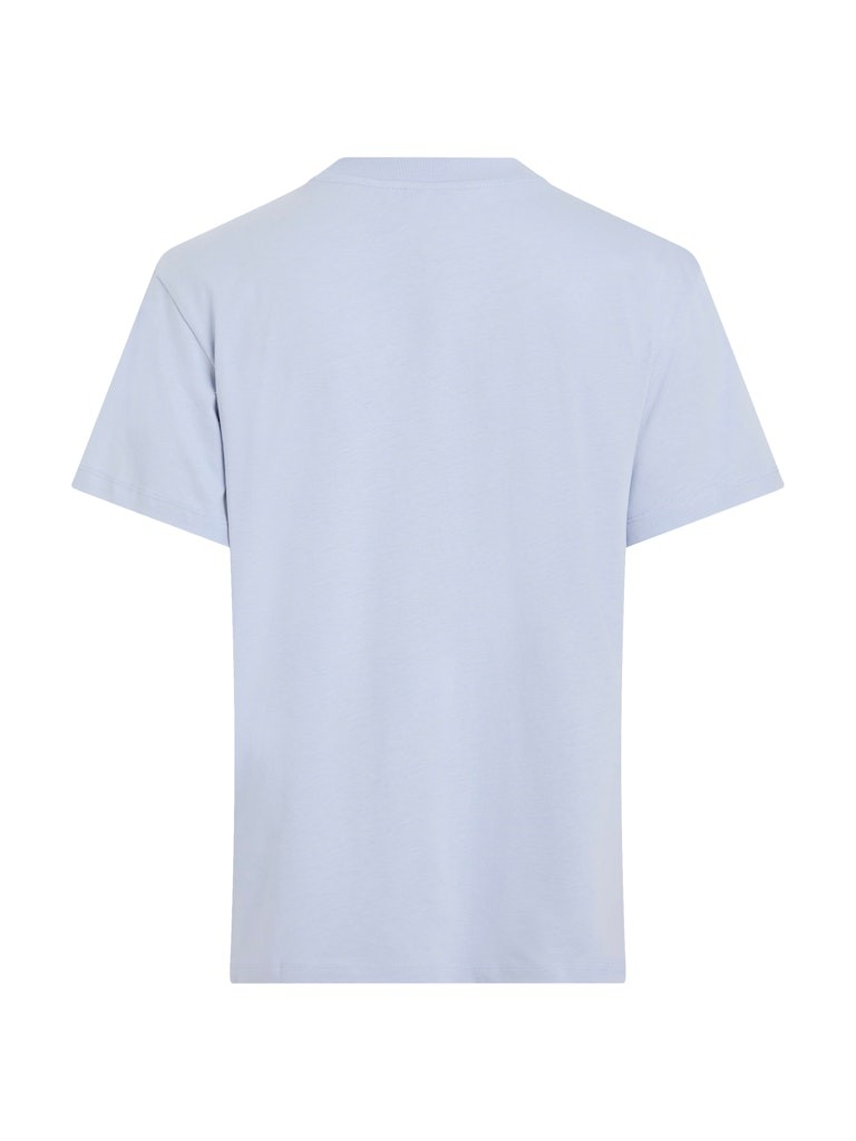 Calvin Klein Organik Pamuk Mavi Kadın Kısa Kollu T-Shirt - K20K205448DWE