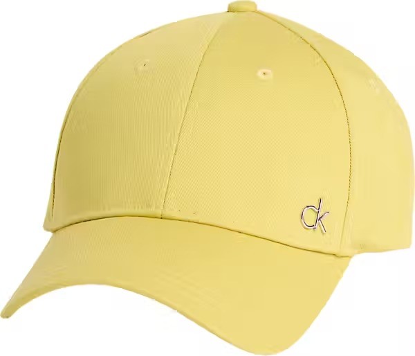 Calvin Klein Organik Pamuk Sarı Kadın Logolu Şapka - K60K613102LL8