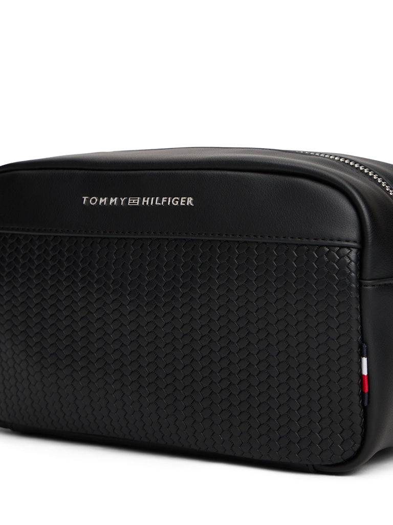 Tommy Hilfiger Erkek Siyah Washbag Çanta