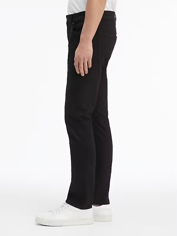 Calvin Klein Erkek Normal Bel Düz Slim Fit Dar Paça Siyah Jeans - K10K1144211BY
