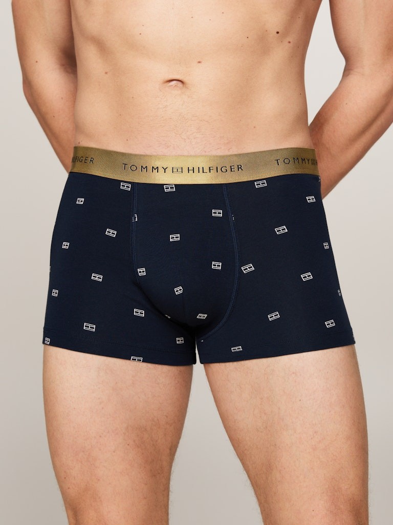 Tommy Hilfiger Mavi Erkek Boxer Çorap Hediyeli