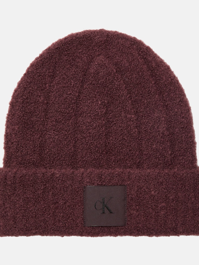 Calvin Klein Erkek Kahverengi Bere Şapka