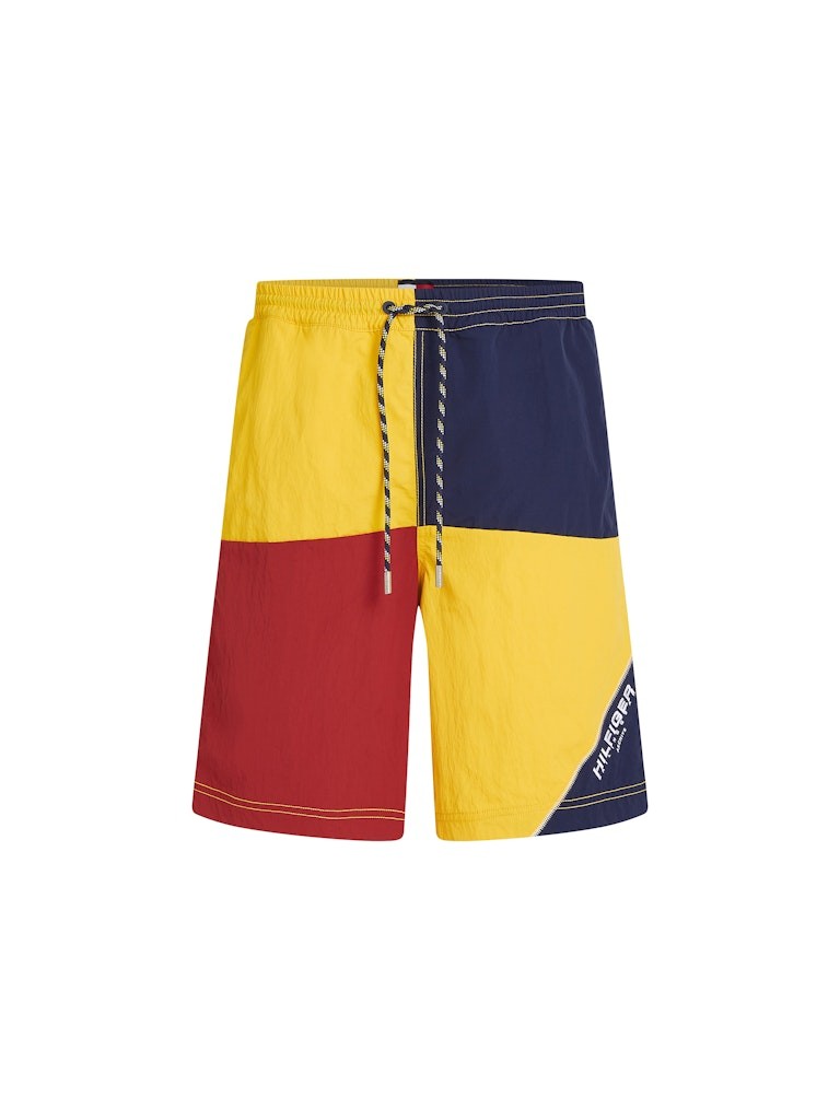Tommy Hilfiger Pamuk Sarı Erkek Yan Cep Yelkenci Şort - MN0MN00015ZH1