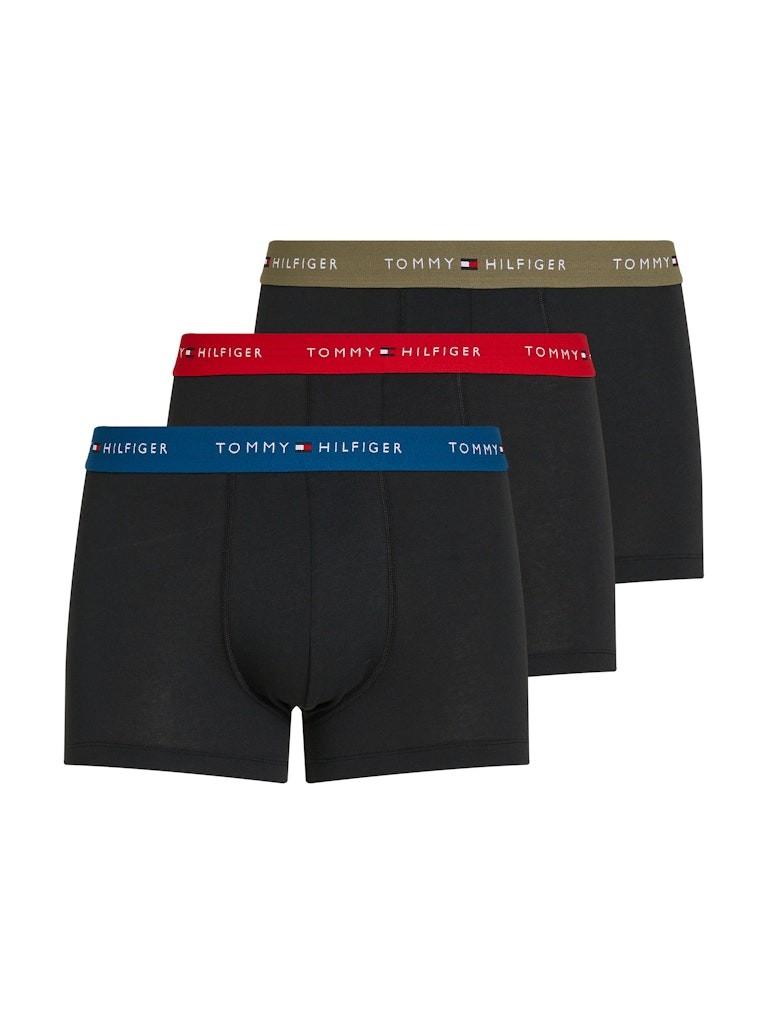 Tommy Hilfiger Rejeneratif Pamuk Siyah Erkek Klasik Boxer - UM0UM027630VP