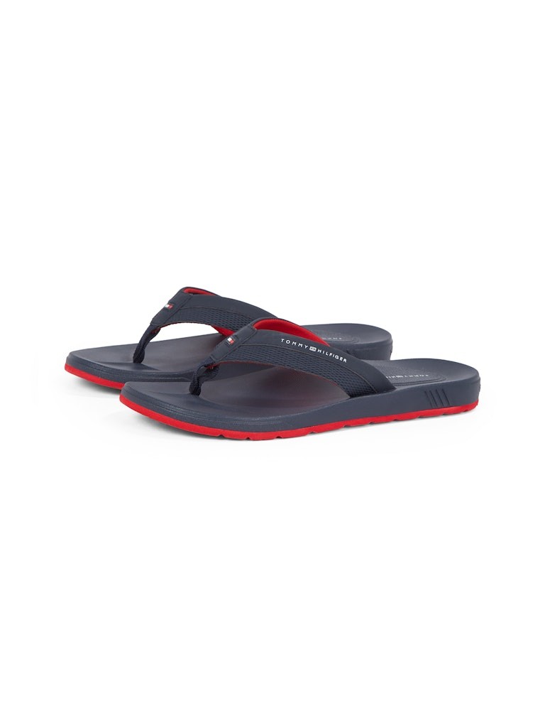 Tommy Hilfiger Lacivert Erkek Parmak Arası Terlik - FM0FM05361DW5