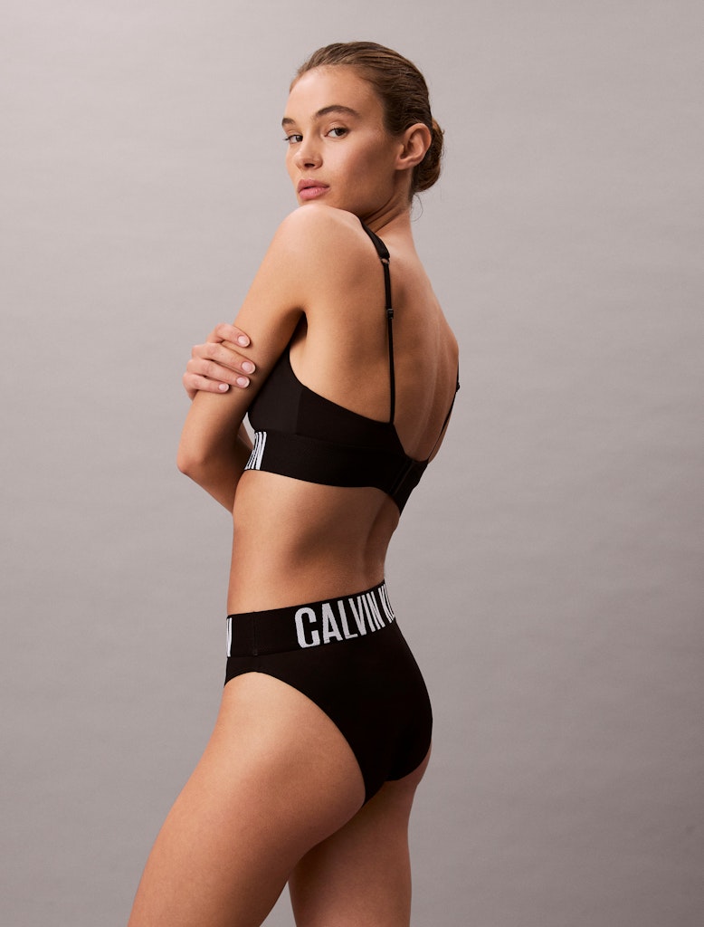 Calvin Klein Kadın Siyah  Bikini  Külot