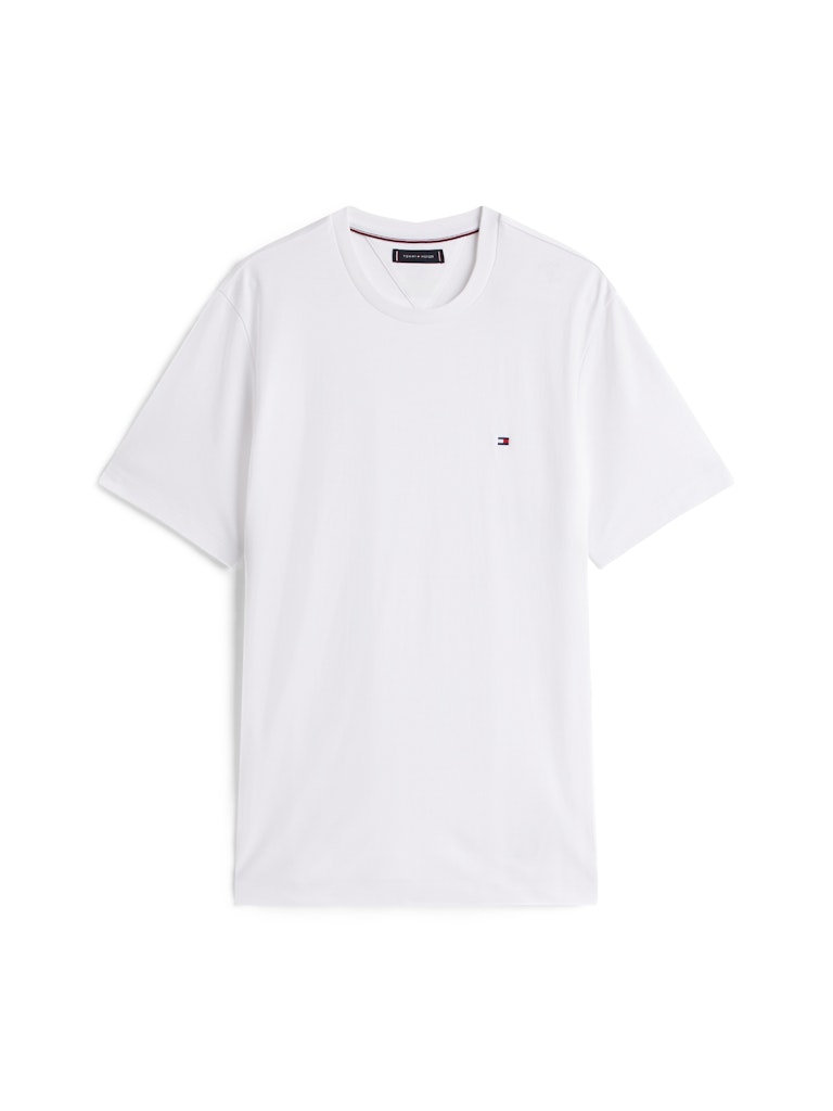Tommy Hilfiger Erkek Beyaz O Yaka T-Shirt