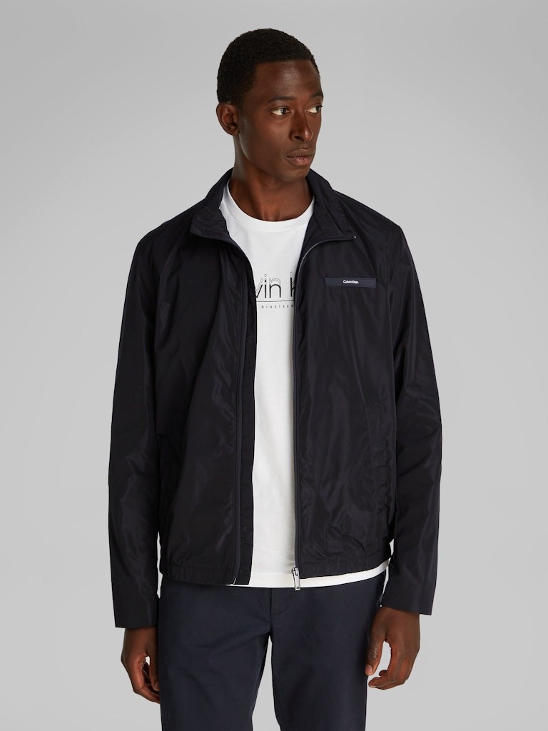 Calvin Klein Poliamid Siyah Erkek Rüzgarlık Ceket - K10K114111BEH