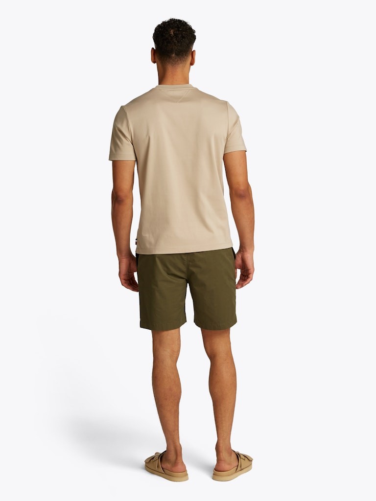 Tommy Hilfiger Pamuk Haki Erkek Kısa Kollu T-Shirt - MW0MW33202RBT