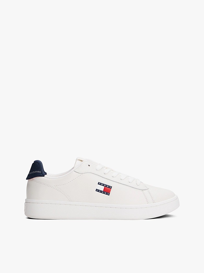 Tommy Hilfiger Kadın Lacivert Kısa Taban Sneakers