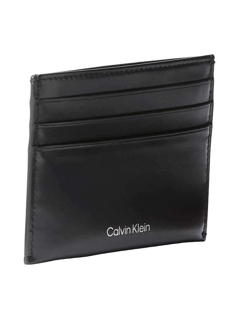 Calvin Klein Kadın Siyah Deri Kartlık Cüzdan