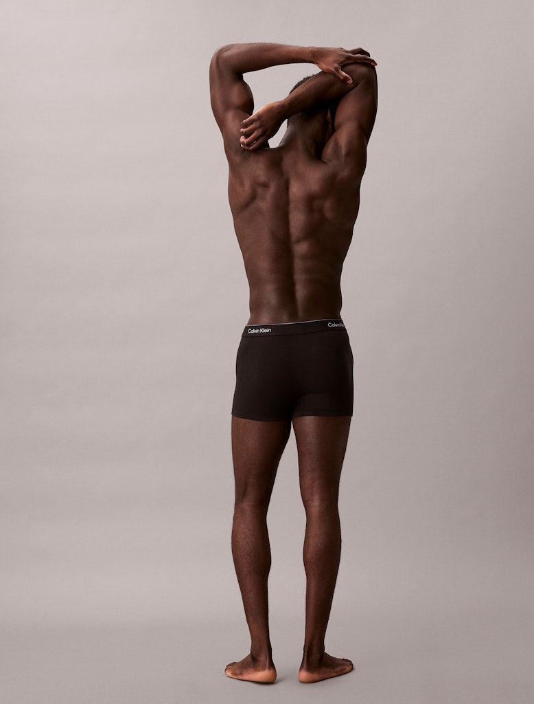 Calvin Klein Erkek Siyah Pamuk Standart Boxer  Boxer